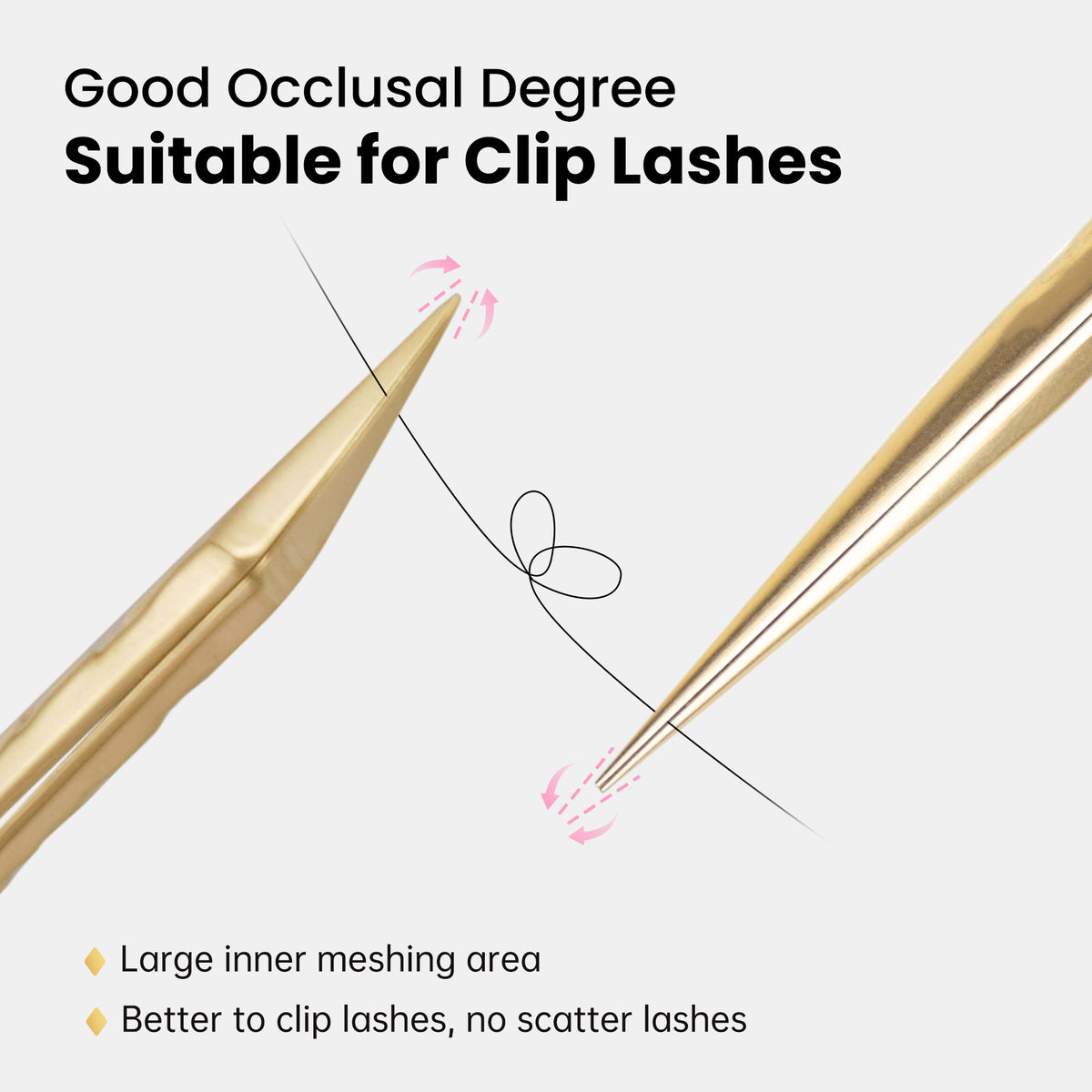 Lash Tweezers_Gold
