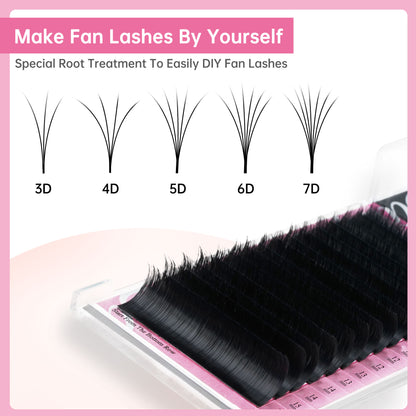 Easy Fan Lashes 0.07