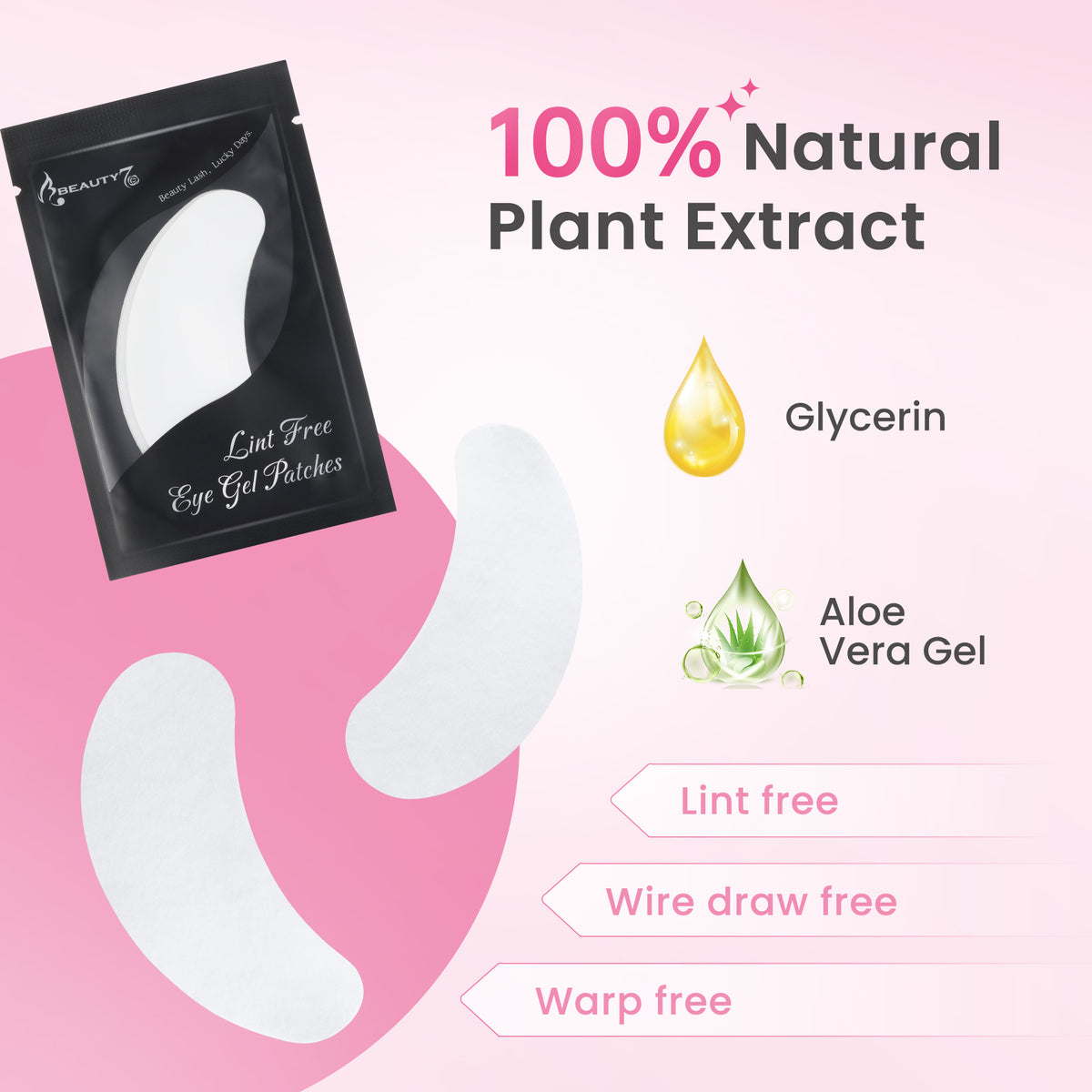 Hydrogel Eye Patch 60 Pairs