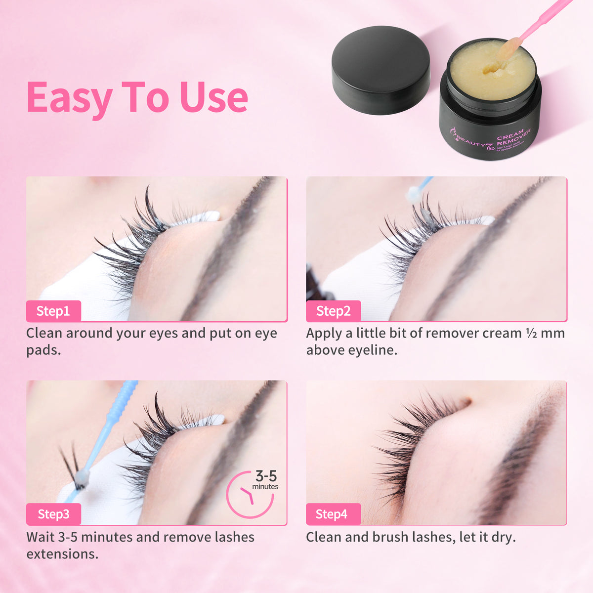 Beige Cream Remover 5g &10g
