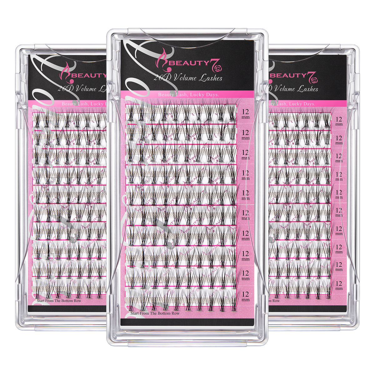 Beauty7 20D Premade Fans Volume Lashes 0.05