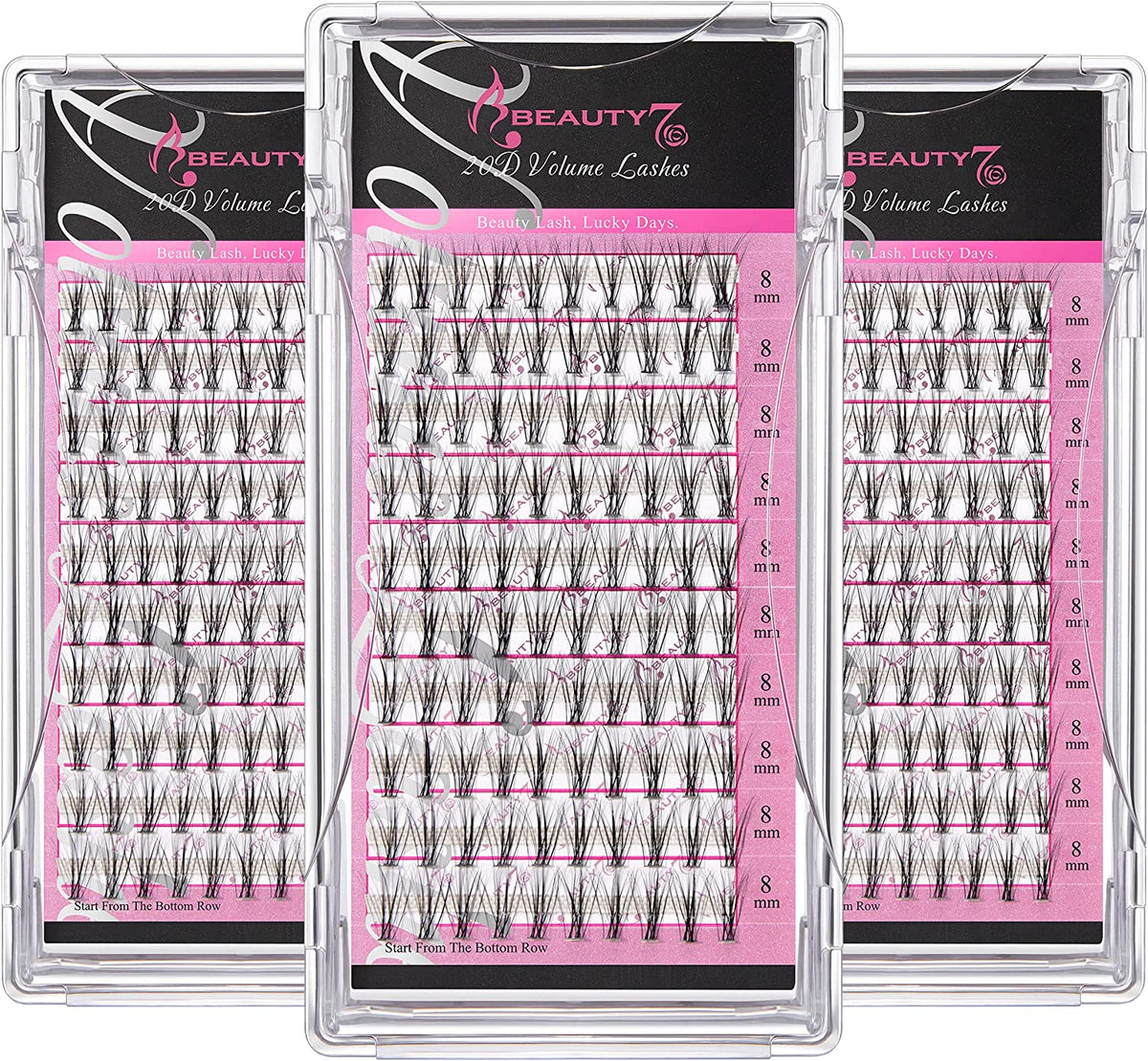Beauty7 20D Premade Fans Volume Lashes 0.05