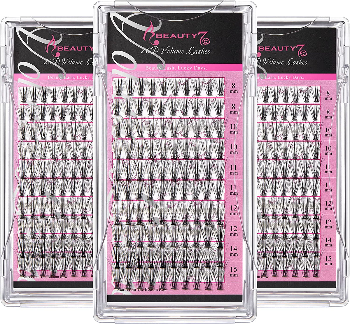 Beauty7 20D Premade Fans Volume Lashes 0.05