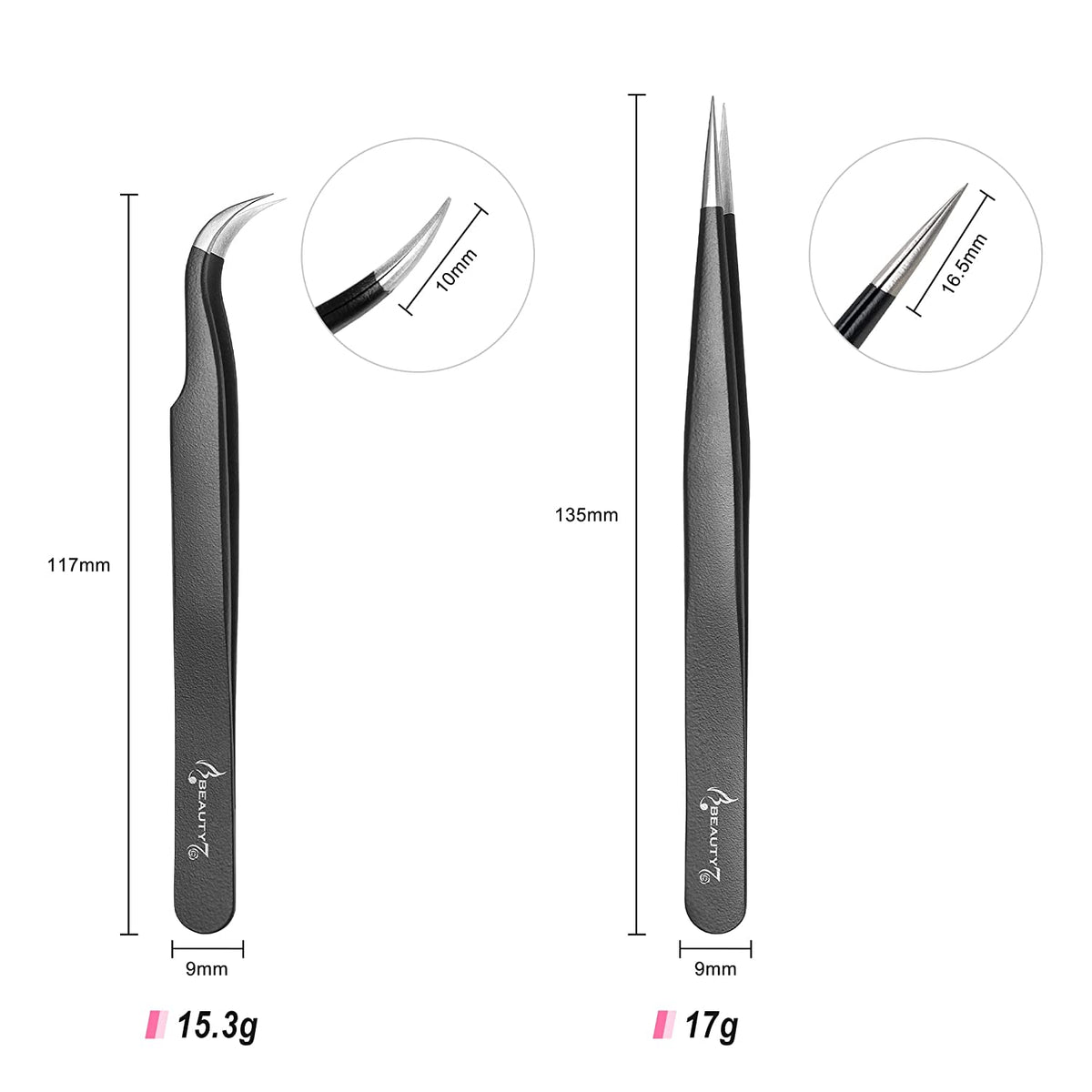 Lash Tweezers_Black