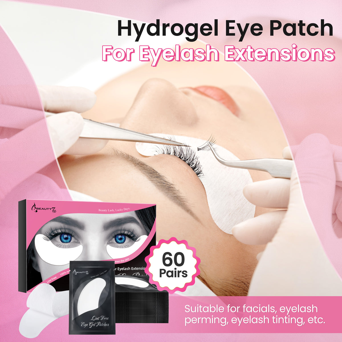 Hydrogel Eye Patch 60 Pairs