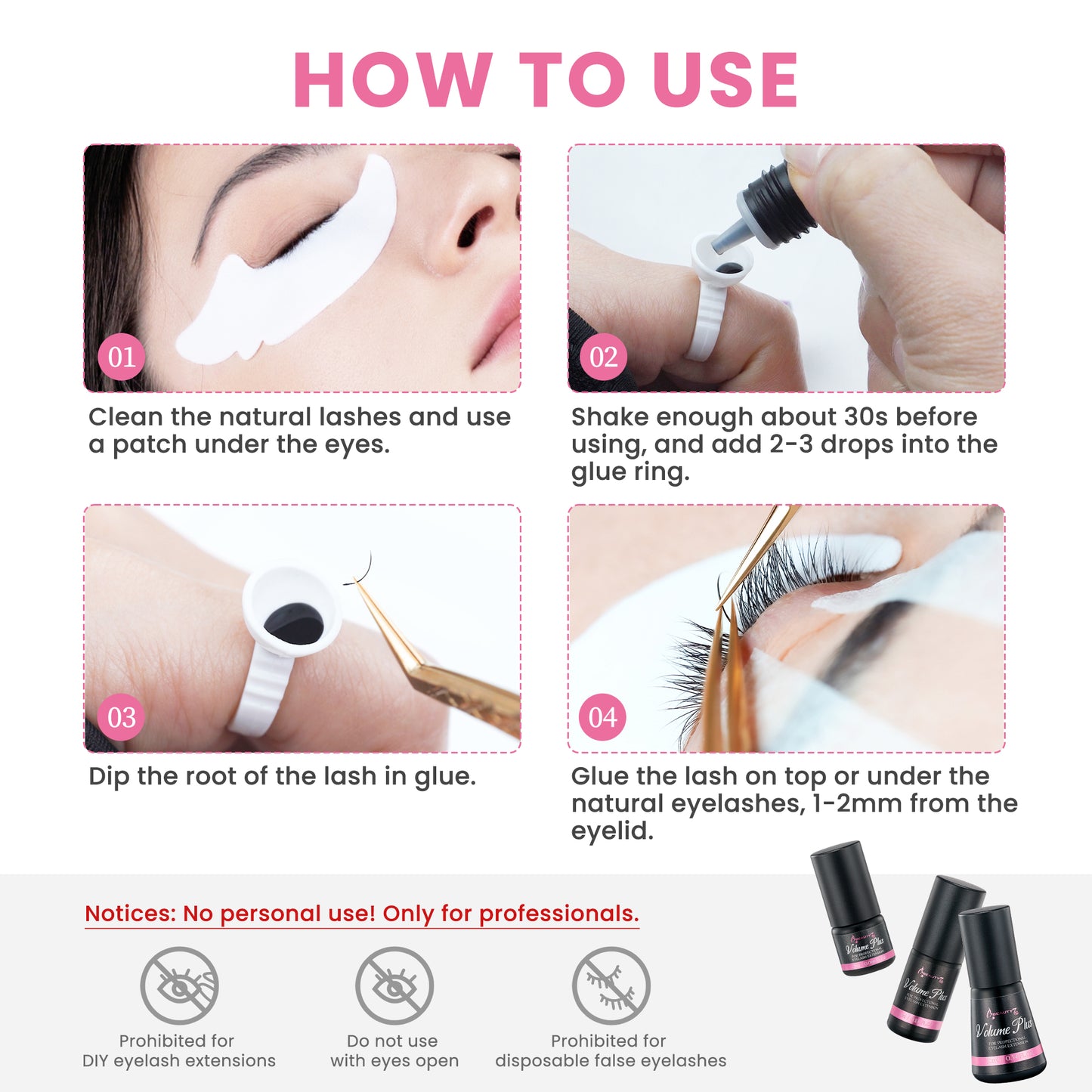Volume Plus Lash Glue
