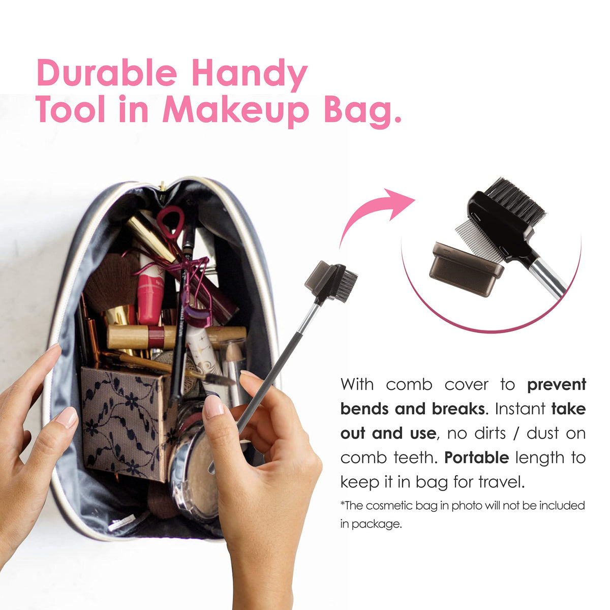 Eyelash Comb & Eyebrow Brush