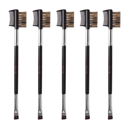 Eyelash Comb & Eyebrow Brush Triple-head Plastic Comb