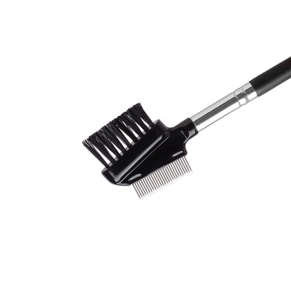 Eyelash Comb & Eyebrow Brush Triple-head Steel Comb