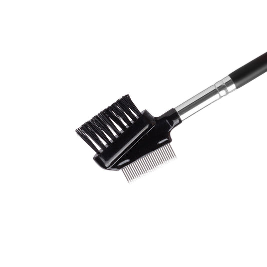 Eyelash Comb & Eyebrow Brush Triple-head Steel Comb