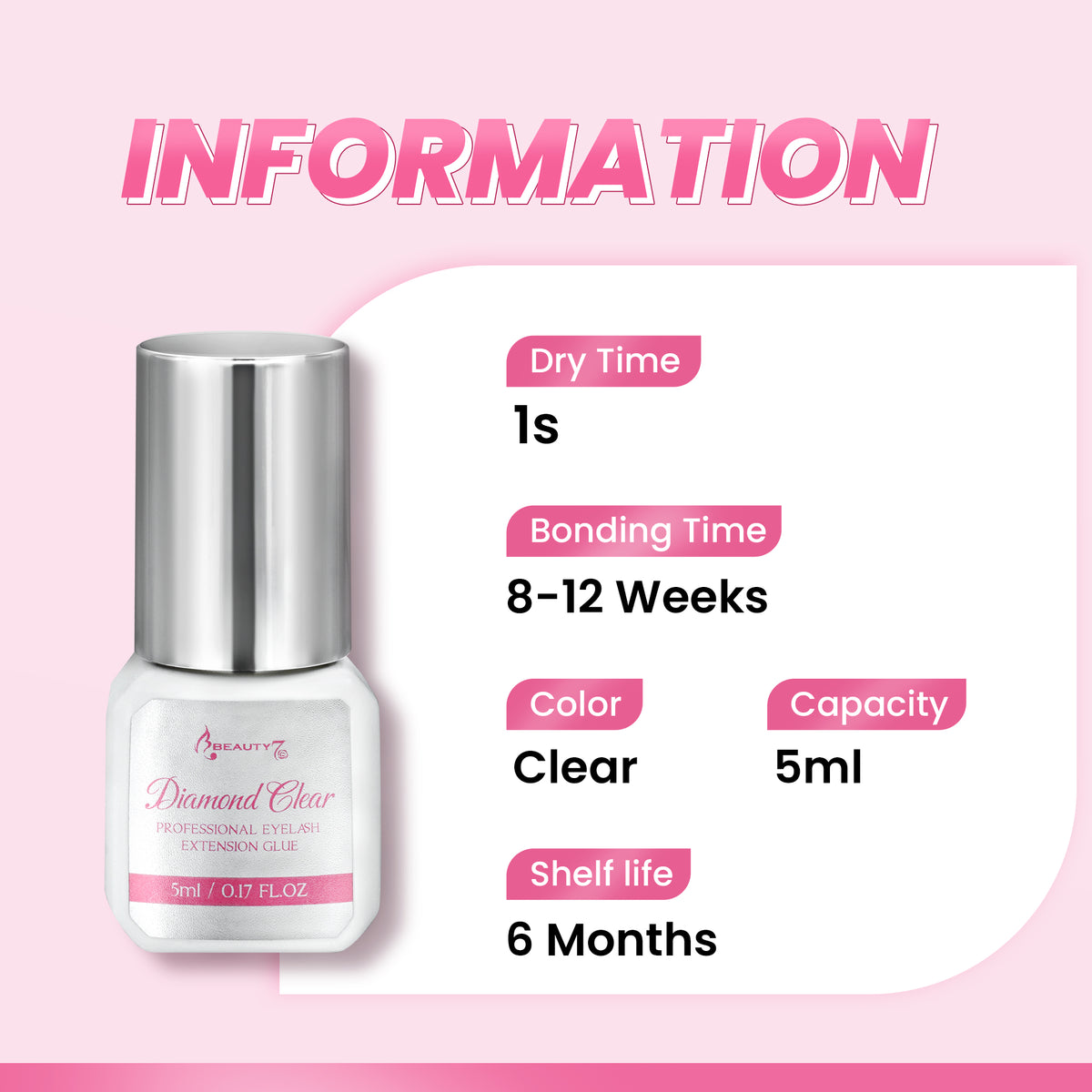 Diamond Clear Lash Glue