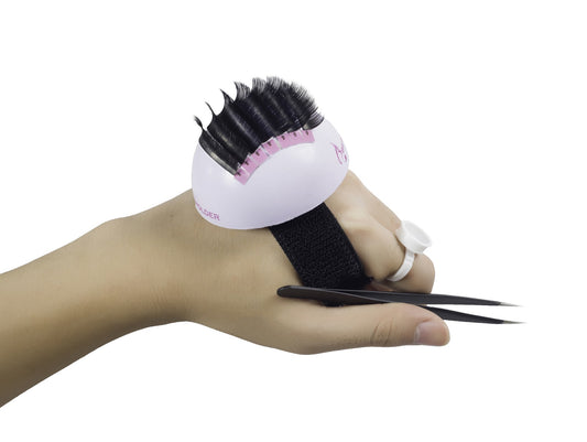 Hand Strap Eyelash Holder Kit_Bubble Curve