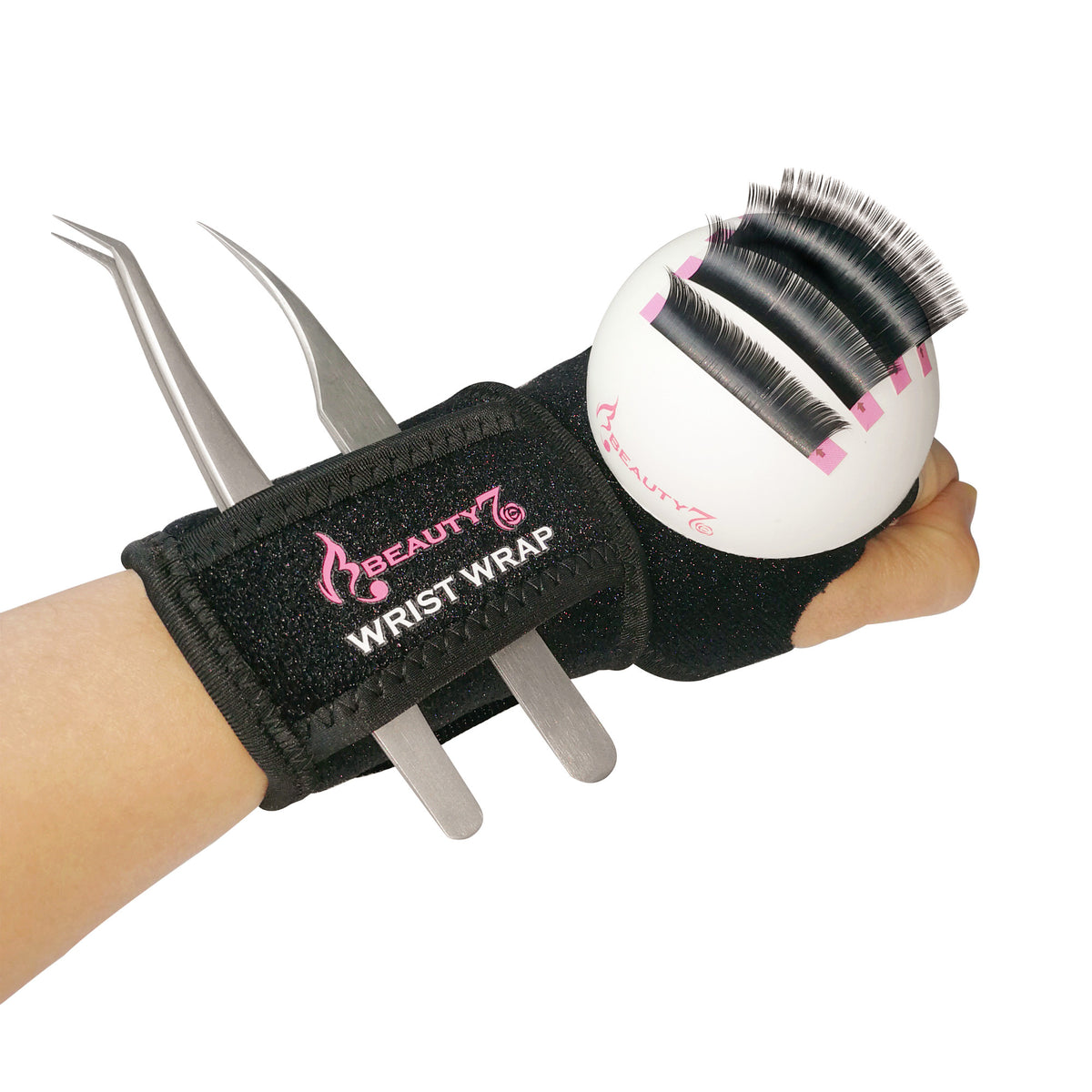 Wrist Wrap Eyelash Holder Kit_Bubble Curve