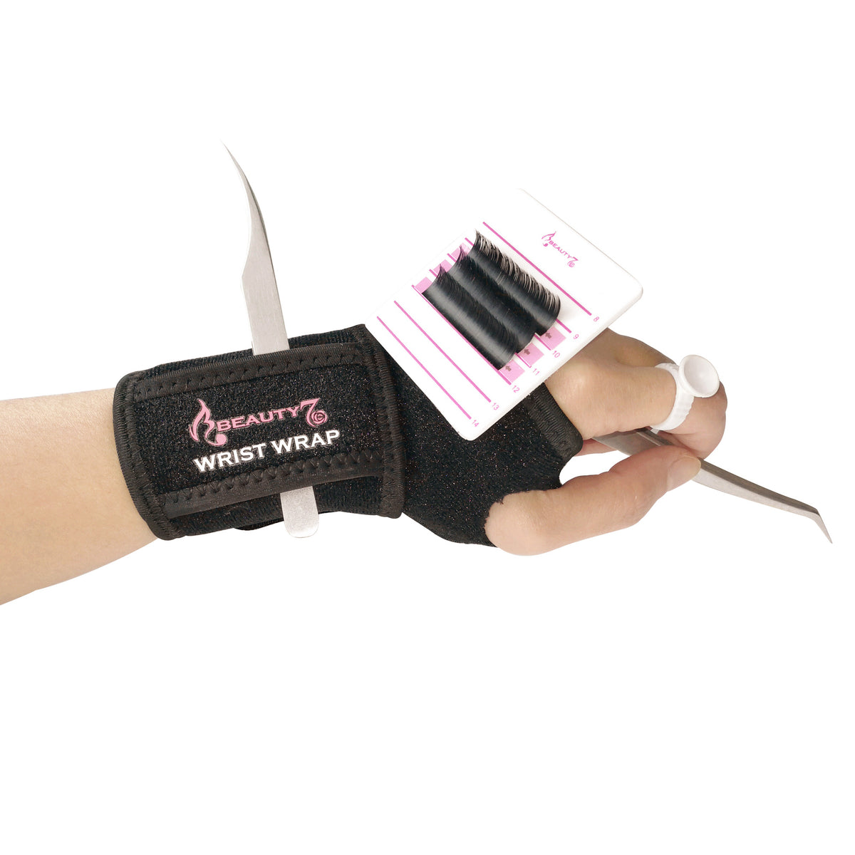 Wrist Wrap Eyelash Holder Kit