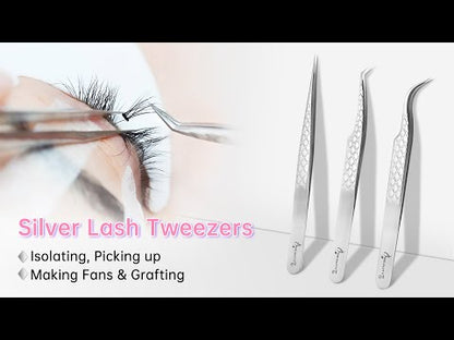 Lash Tweezers_Silver