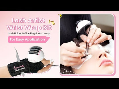 Wrist Wrap Eyelash Holder Kit_Bubble Curve