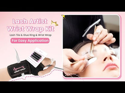 Wrist Wrap Eyelash Holder Kit