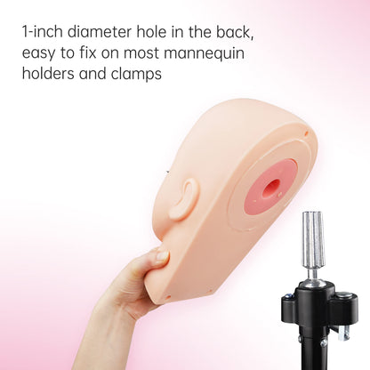 Mannequin Head with Practice Lash