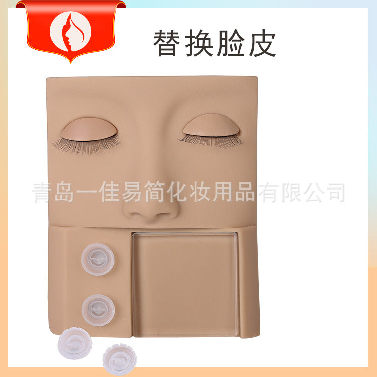 3 In 1 Eyelash Practice Face Kit